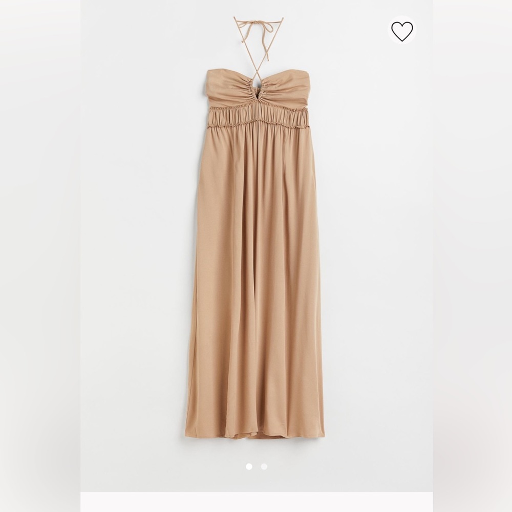 H&M tan dress